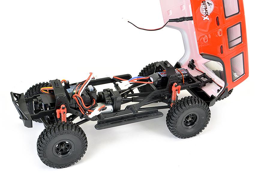 Outback Mini X Fury 1:18 Trail Ready-To-Run Red FTX5525R