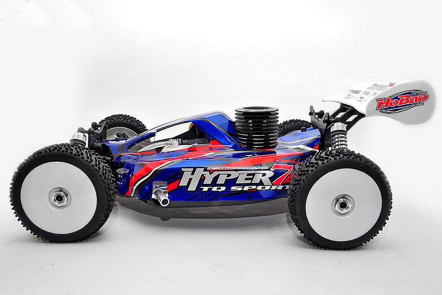 Hobao Hyper 7 Tq2 RTR Buggy W/Mac*28 Turbo Engine 2.4ghz 18kg Servo