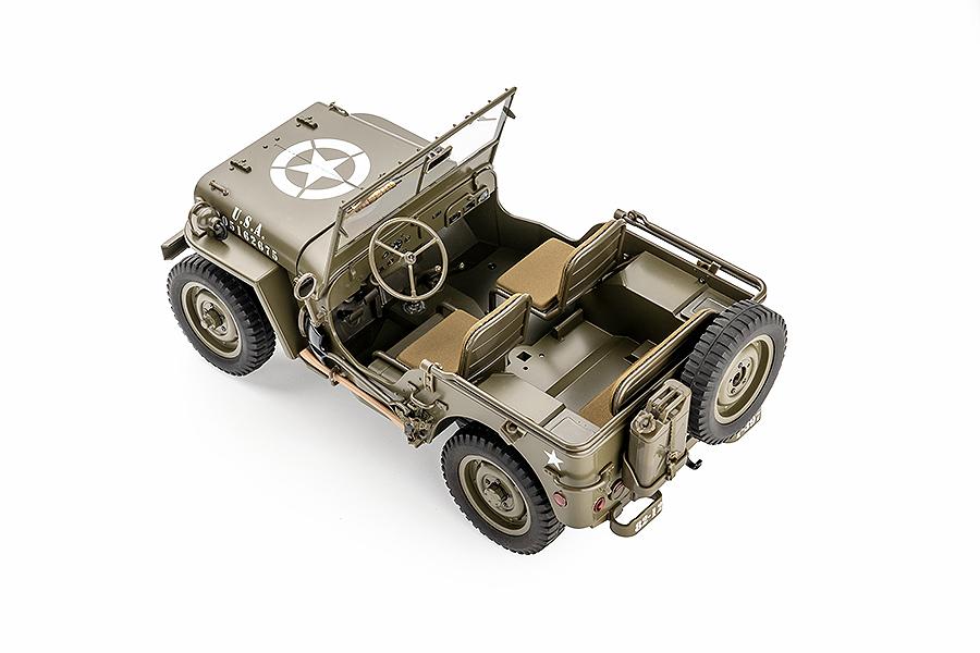 ROC Hobby 1941 Willys MB 1/12th Scaler RTR Crawler RC-auto