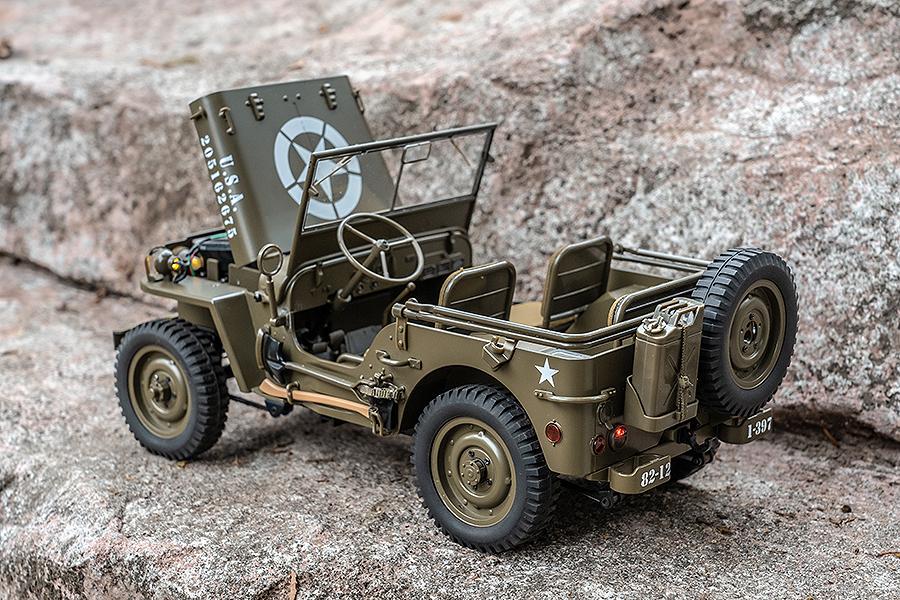 ROC HOBBY 1941 WILLYS MB 1/12TH SCALER RTR