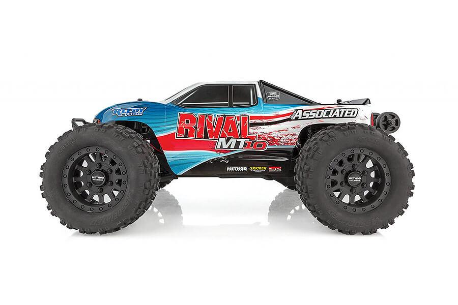 TEAM ASSOCIATED RIVAL MT10 RTR TRUCK BRUSHLESS/2-3S RATED