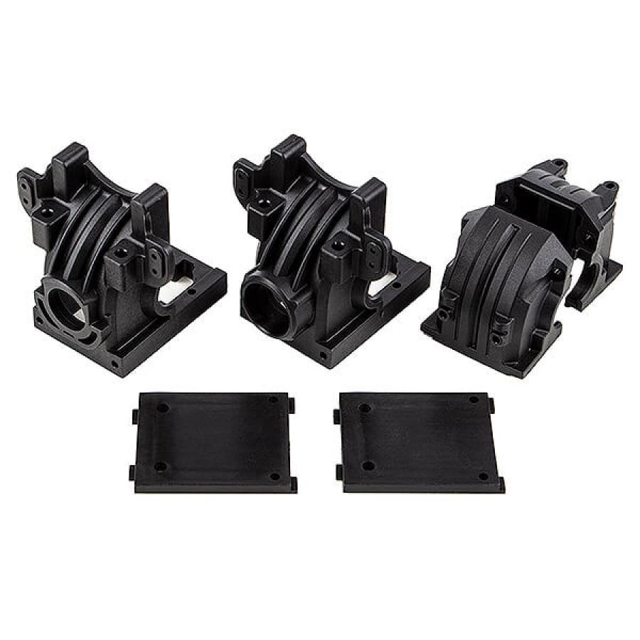 Team Associated Rival Mt8 Front And Rear Gearbox Set