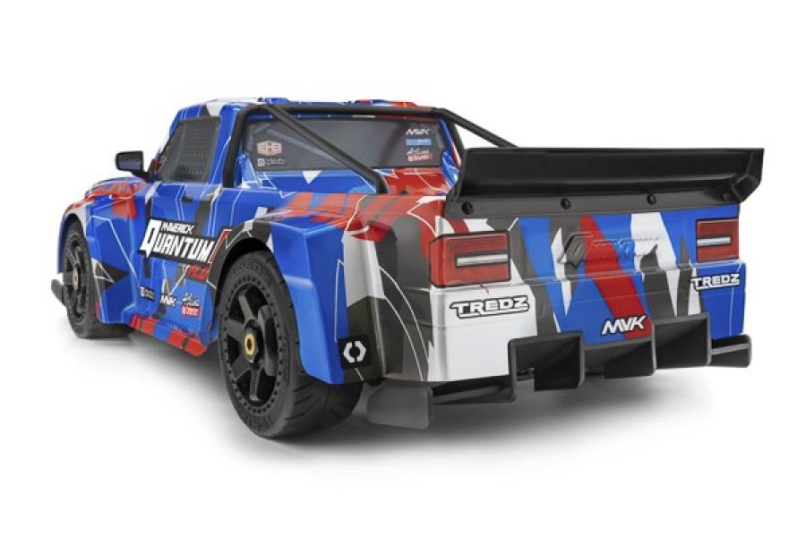 Maverick Maverick QuantumR Flux 4S 1/8 4WD Race Truck - Blue/Red V150312