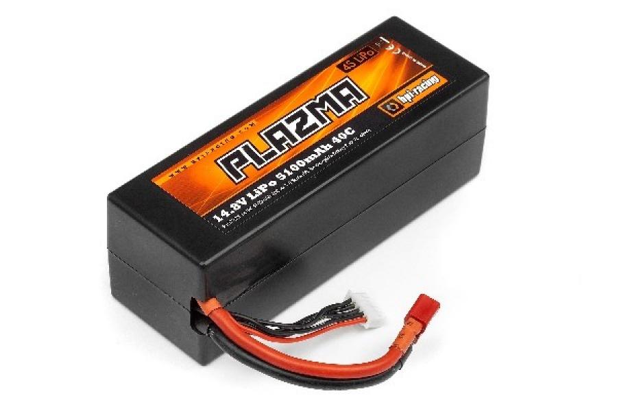 HPI Racing  Plazma 14.8V 5100Mah 40C Lipo akku Pack 75.48Wh V115973