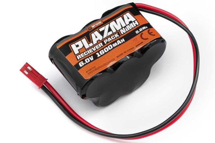 HPI Racing  Plazma 6.0V 1600mAh NiMH Vastaanotin Akku Pack V160153