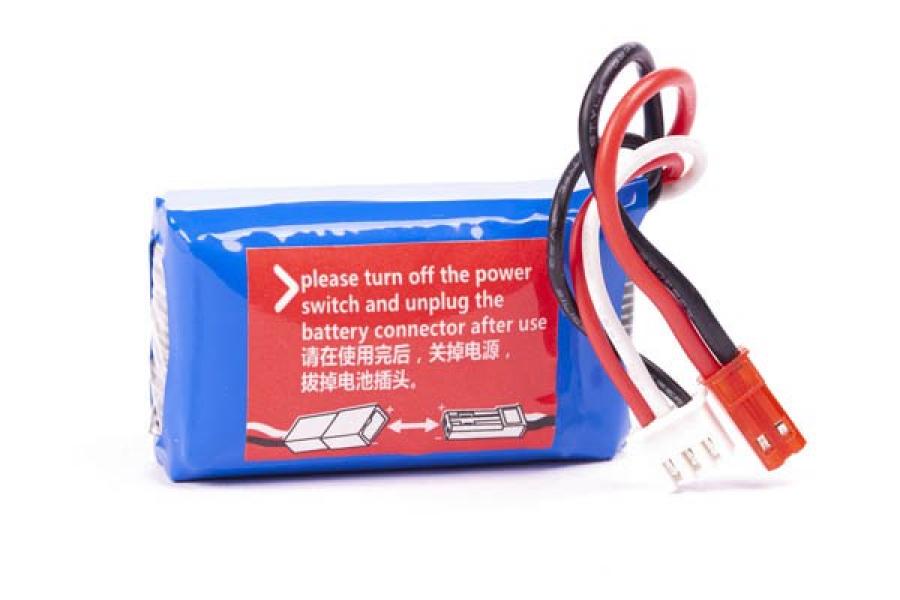 Lithium battery 7.4V 1100mah (1)
