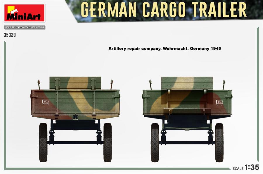 1/35 German Cargo Trailer