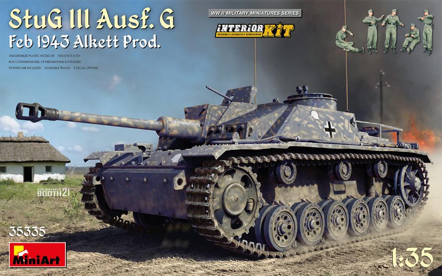 1/35 StuG III Ausf. G Feb 1943 Alkett Prod. Interior Kit