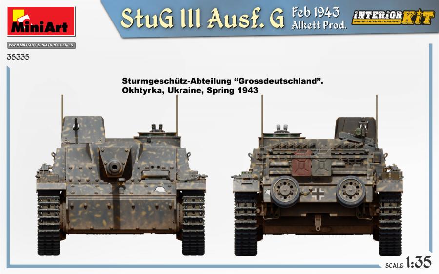 1/35 StuG III Ausf. G Feb 1943 Alkett Prod. Interior Kit