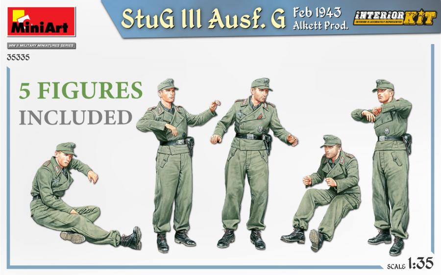 1/35 StuG III Ausf. G Feb 1943 Alkett Prod. Interior Kit