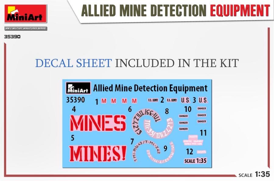 1/35 Allied Mine Detection Equipment