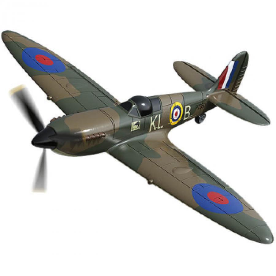 Volantex Spitfire 4Ch 400Mm Brushed W/Gyro Epp Rtf