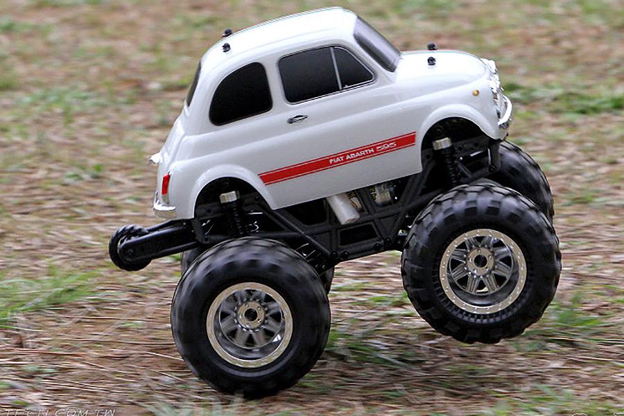 Cen Racing Q-Series Fiat Abarth 595 1/12 Solid Axle RTR Monster RC-auto