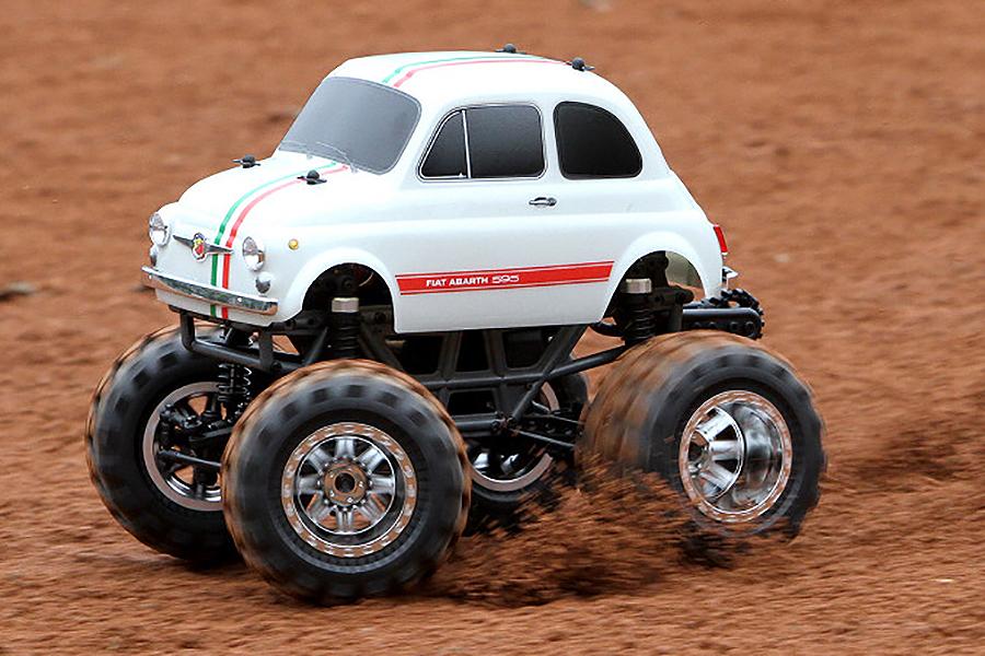 Cen Racing Q-Series Fiat Abarth 595 1/12 Solid Axle RTR Monster RC-auto