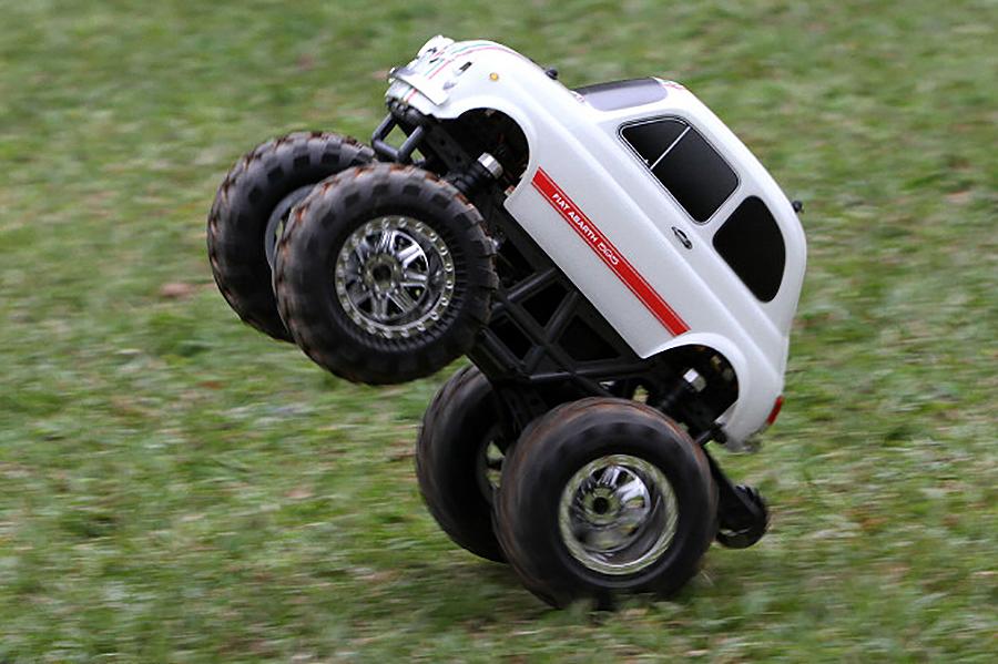 Cen Racing Q-Series Fiat Abarth 595 1/12 Solid Axle RTR Monster RC-auto