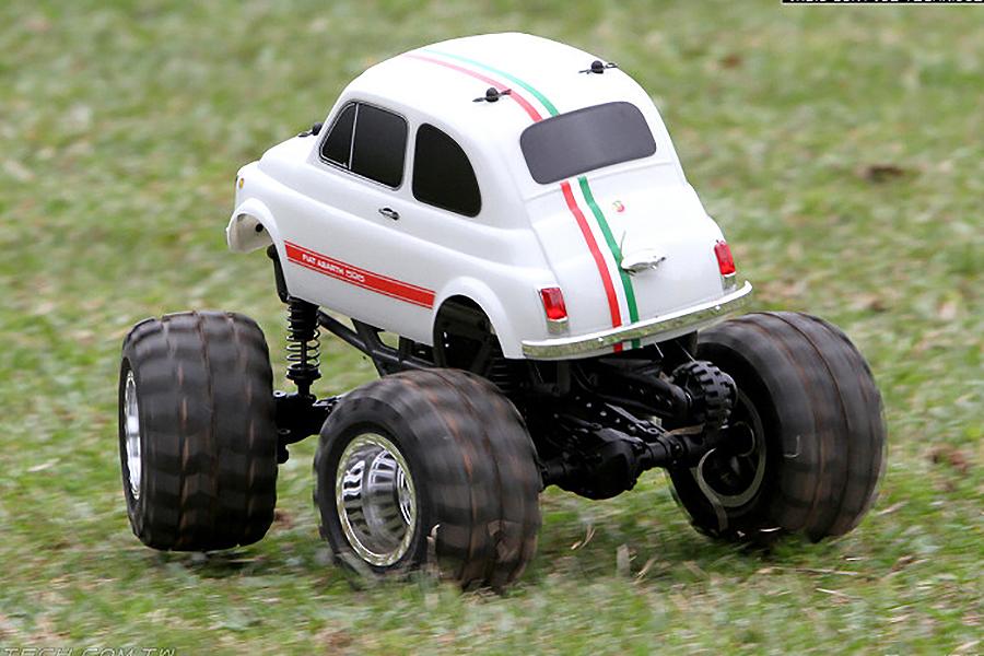 Cen Racing Q-Series Fiat Abarth 595 1/12 Solid Axle RTR Monster RC-auto