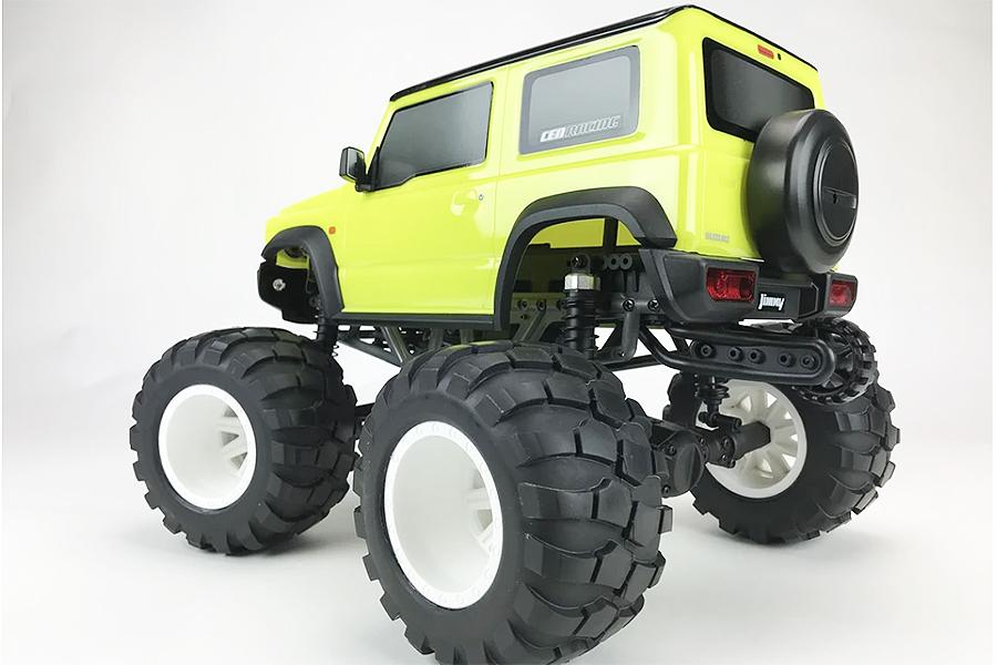 Cen Racing Q-Series Suzuki Jimny Yell 1/12 Solid Axle RTR Monster RC-auto