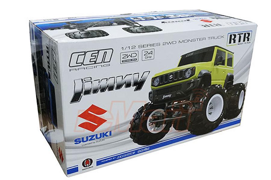 Cen Racing Q-Series Suzuki Jimny Yell 1/12 Solid Axle RTR Monster RC-auto