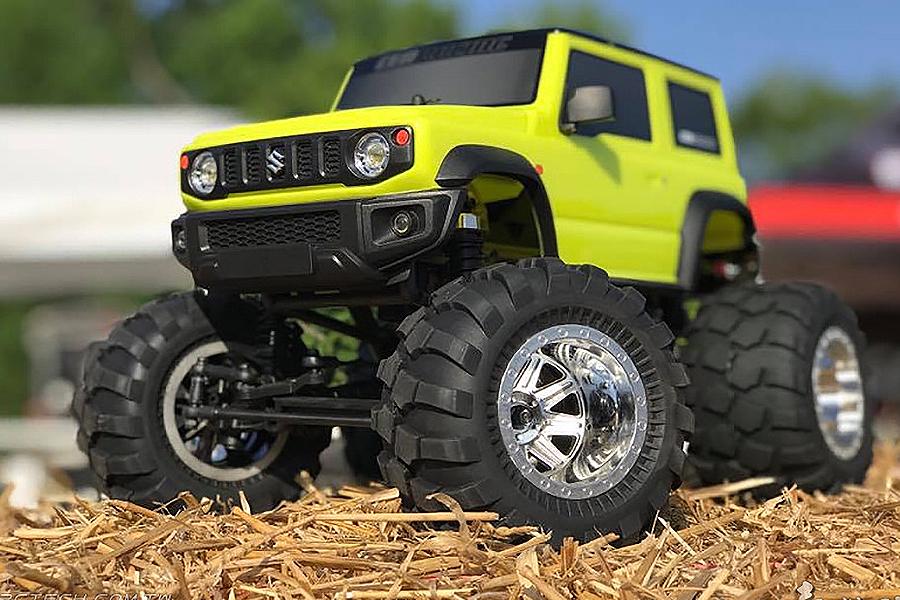 Cen Racing Q-Series Suzuki Jimny Yell 1/12 Solid Axle RTR Monster RC-auto