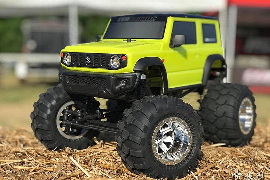 Cen Racing Q-Series Suzuki Jimny Yell 1/12 Solid Axle RTR Monster RC-auto