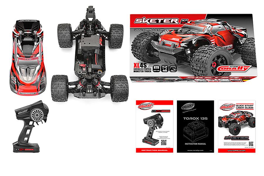 CORALLY SKETER XL4S MONSTER TRUCK BRUSHLESS RTR