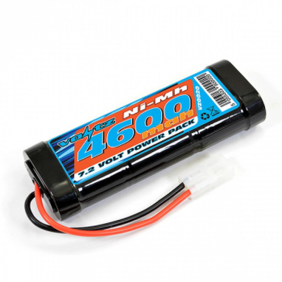 Voltz 4600Mah 7.2v NiMH Pötköakku Akku W/Tamiya liitin