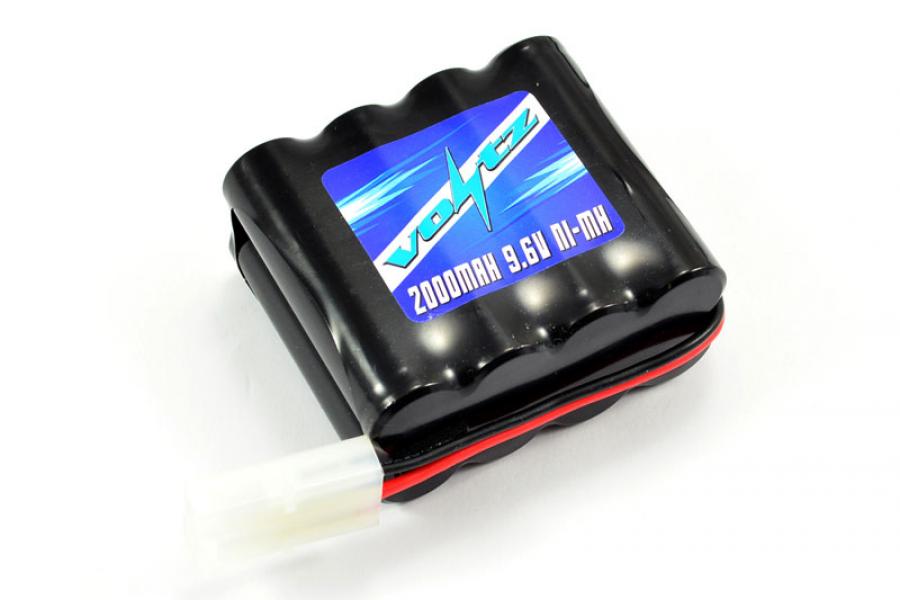 Voltz Hobby 9.6V 2000mAh AA Hump Pack Akku W/ Tamiya Liitin (He00014)