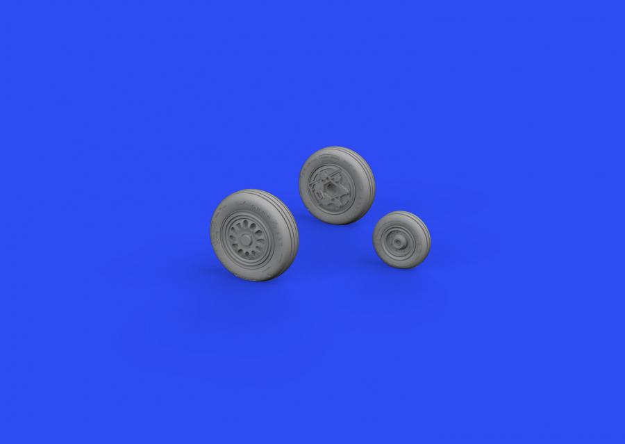 1/48 F-16 wheels late for TAMIYA kit