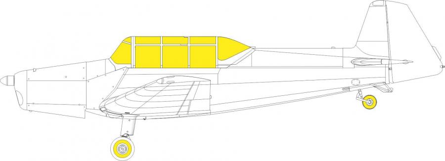 1/48 Z-126 TFace for EDUARD kit 