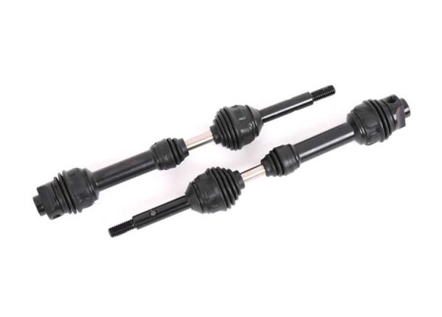 Traxxas Driveshafts Rear CV Steel Complete (2) Drag Slash, Bandit TRX9450R