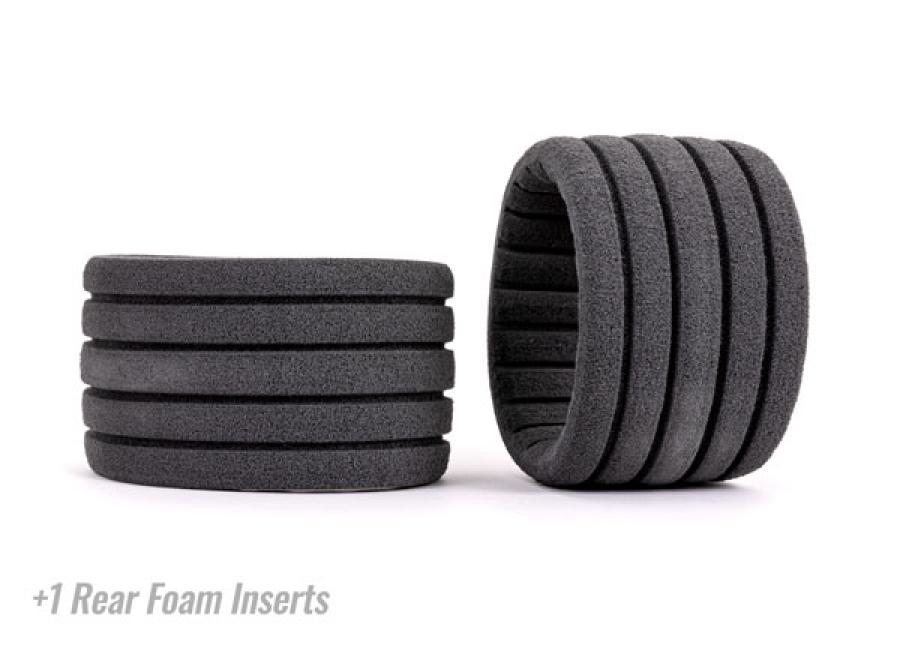 Traxxas Inserts Tires Rear (Firmness +1 for #9471) (2)  Drag Slash TRX9469R