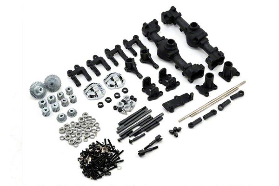 GMade R1 Front And Rear Portal Axle Set