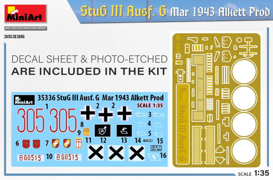 1/35 StuG III Ausf. G Mar 1943 Alkett Prod
