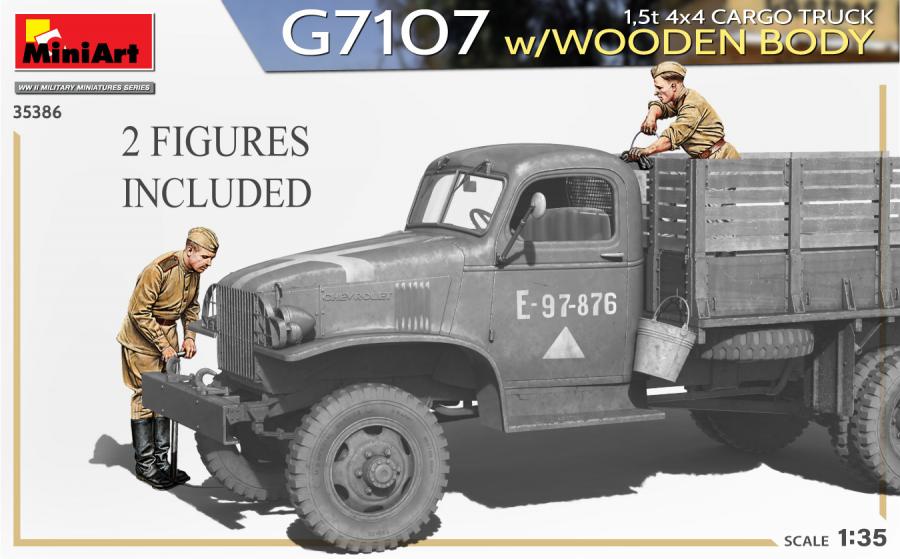 1/35 1,5t 4x4 G7107 Cargo Truck 