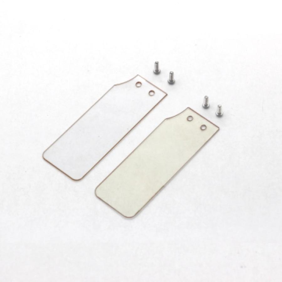 Rescue Rudder PVC Plate with Screws(PK2)