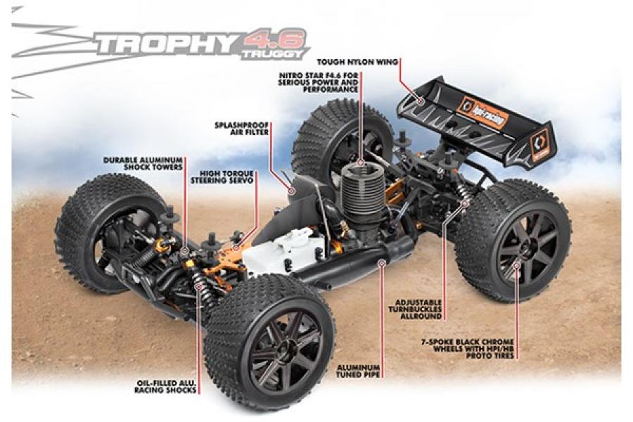 HPI Trophy Truggy 4.6 RTR