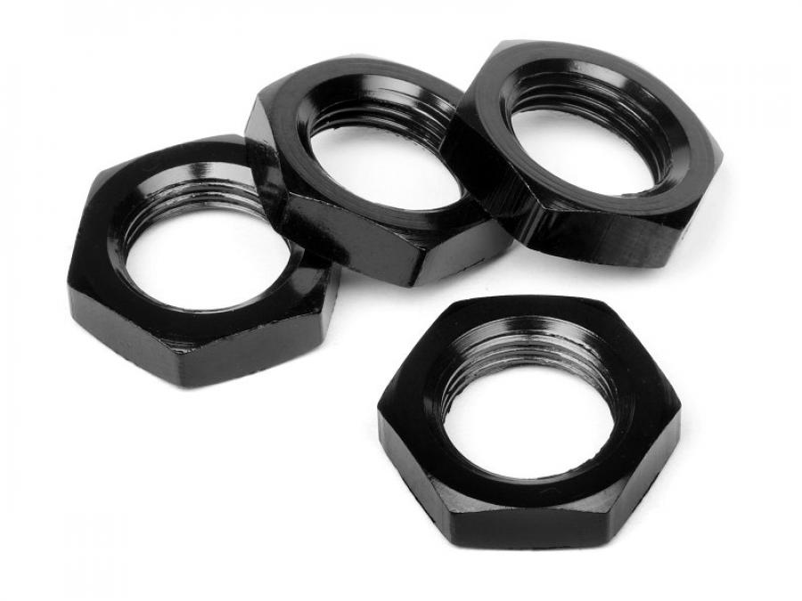 17mm Wheel Nut (Black/4Pcs)