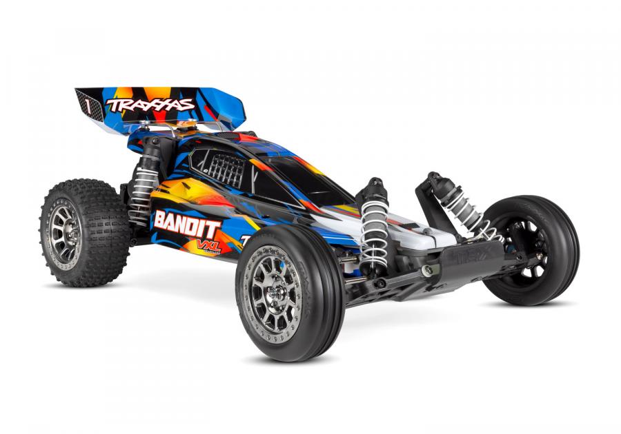 Traxxas Bandit VXL 2WD 1/10 272R RTR TQi TSM Blue ilman akkua ja laturia TRX24076-74-BLU