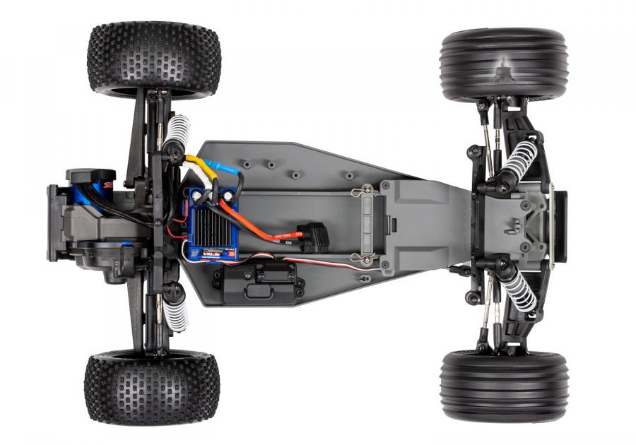 Traxxas Rustler VXL 2WD 1/10 272R RTR TQi TSM Green ilman akkua ja laturia TRX37076-74-GRN