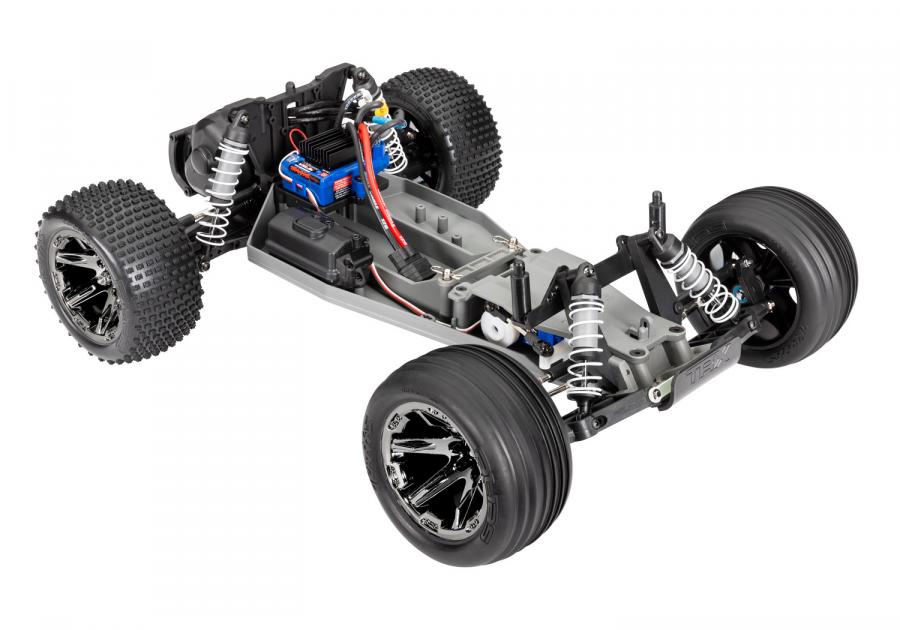 Traxxas Rustler VXL 2WD 1/10 272R RTR TQi TSM Green ilman akkua ja laturia TRX37076-74-GRN