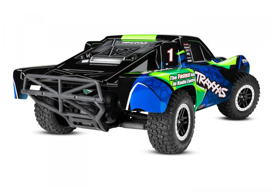Traxxas Slash VXL 2WD 1/10 272R RTR TQi TSM Green ilman akkua ja laturia TRX58076-74-GRN