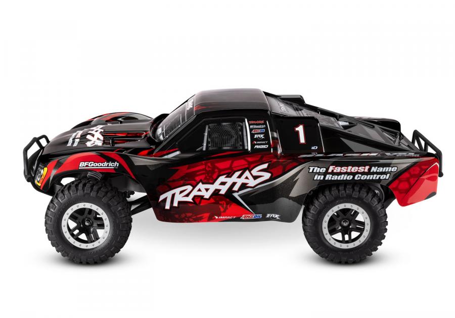 Traxxas Slash VXL 2WD 1/10 272R RTR TQi TSM Red ilman akkua ja laturia TRX58076-74-RED