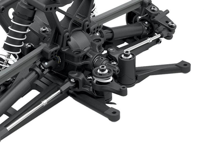 Traxxas Slash 4x4 XL-5 1/10 RTR TQ Green LED RC-auto + akku ja laturi TRX68054-61-GRN