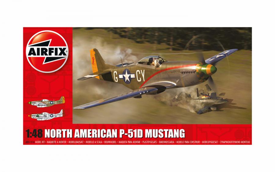 Airfix 1/48 North American P-51D Mustang