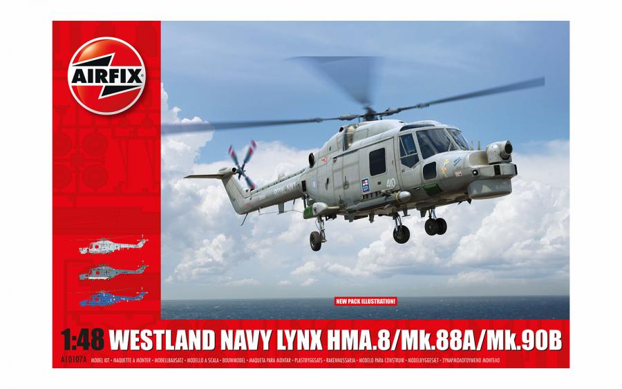 Airfix 1/48 Westland Navy Lynx Mk.88A/HMA.8/Mk.90B