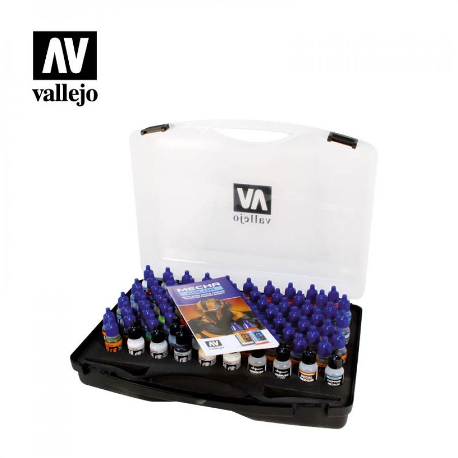 Mecha Color Maalisettisalkku, 80 maalia (80x17ml)