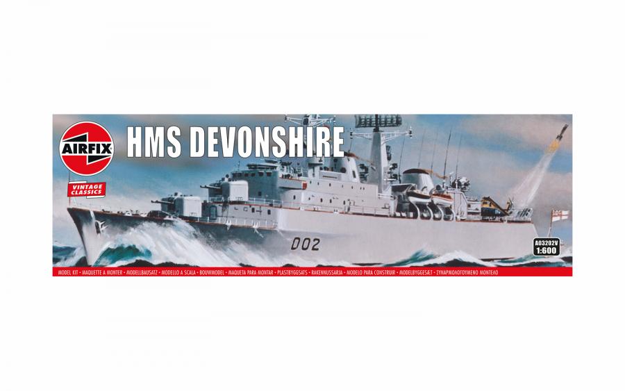 1/600 HMS Devonshire (vintage classics)