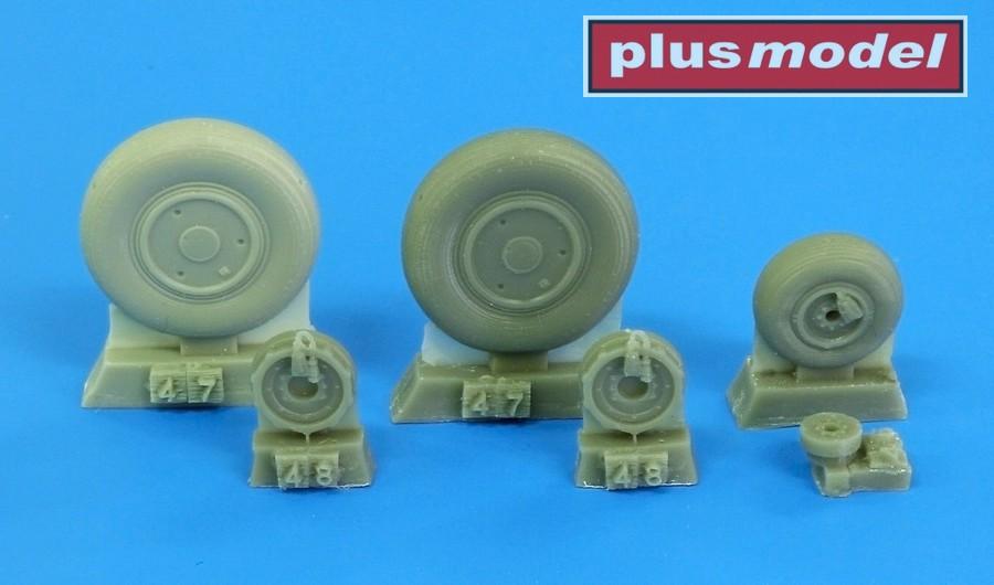 1/48 Mig-21 wheels late