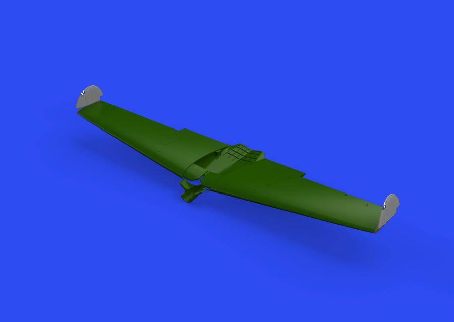 1/48 A6M2 Zero Model 21 folding wingtips PRINT for EDUARD