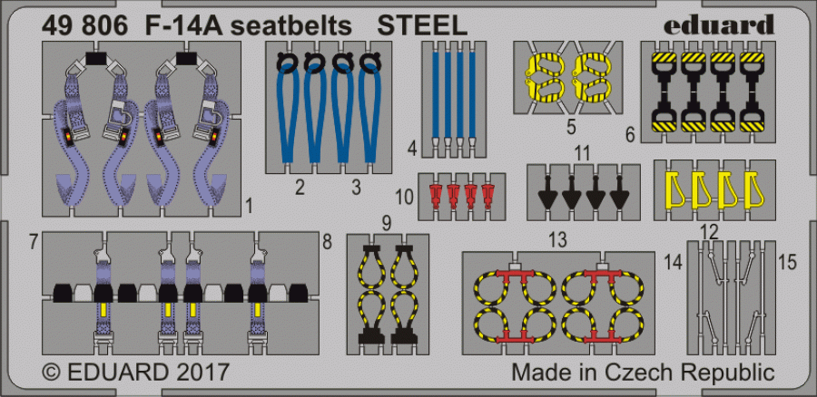 1/48 F-14A late big ed set for TAMIYA kit